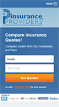Mobile Screenshot of insuranceproviders.com